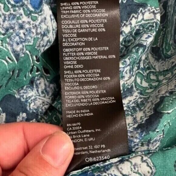 Free People Pure Heart Beaded Mini Dress Size Small - Picture 12 of 14